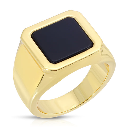 Onyx Signet Ring