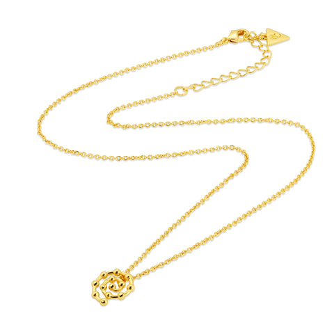 Mini Mod Spiral Necklace
