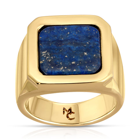 Lapis Signet Ring