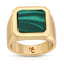 Malachite Signet Ring