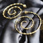 Large Mod Spiral Hoops