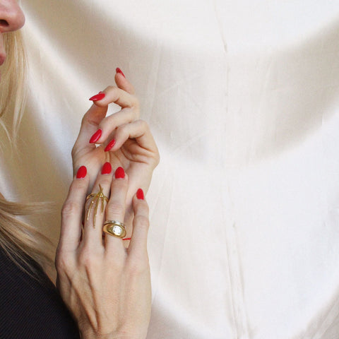 Talon Claw Statement Ring