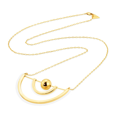 Globe Orbit Necklace