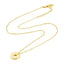 Disc Floater Necklace