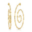 Large Mod Spiral Hoops