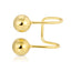 Double Orb Ear Cuff