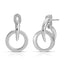 Talon Circle Ear Jacket Studs