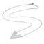 Open Triangle Chain Necklace