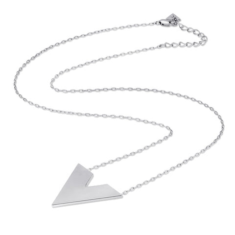 Open Triangle Chain Necklace