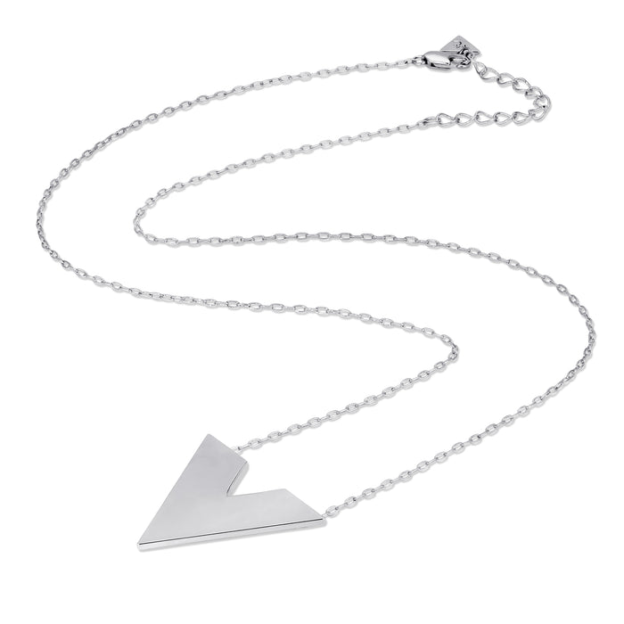 Open Triangle Chain Necklace