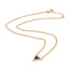 Triad Stone Inlay Necklace