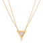 Triad Stone Inlay Necklace