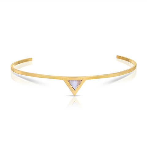Triad Agate Inlay Collar