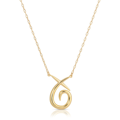 Mini XO Pendant Necklace