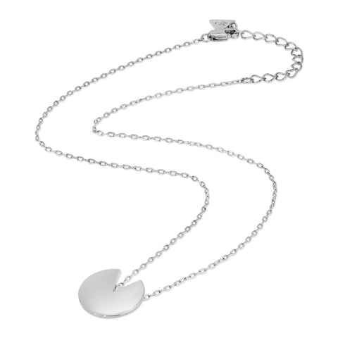Disc V Cut Out Necklace