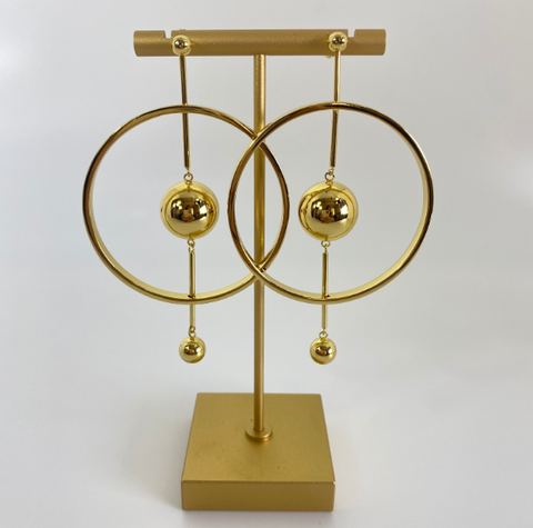 Orbit Drop Earrings