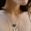 Disc V Cut Out Necklace