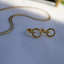 Talon Circle Ear Jacket Studs