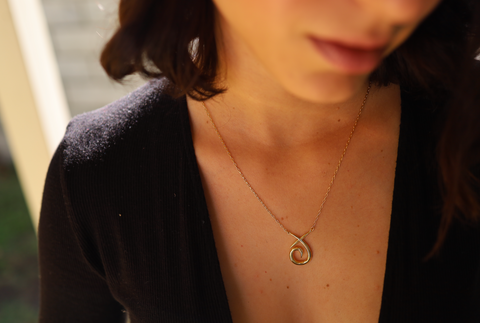 Mini XO Pendant Necklace