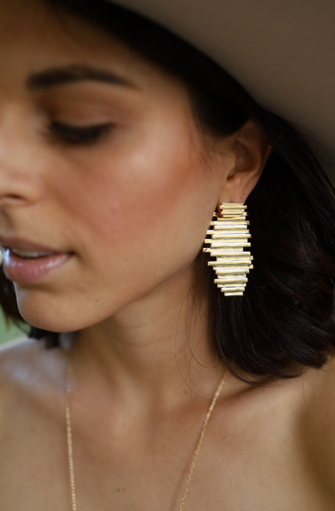 Canyon Edge Drop Earrings