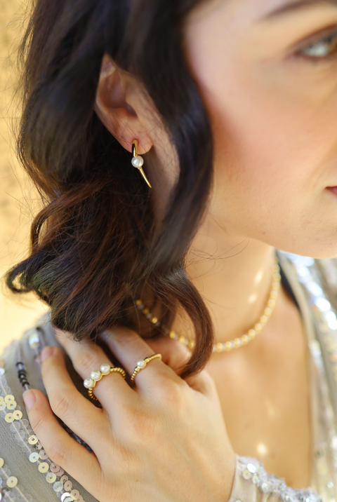 Pearl Talon Studs